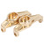 1 Pair Front Hub Carrier Heavy Duty Brass RC Accessory for Traxxas 1/10 RC Counterweights