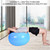 65cm Anti burst Fitness Gym Yoga Balance Strength Stability Exercise Ball with Air Pump(Blue)