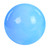 65cm Anti burst Fitness Gym Yoga Balance Strength Stability Exercise Ball with Air Pump(Blue)