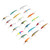 20PCS Fishing Lure Set Artificial Fishing Baits Reusable Fishing Tackle Accessories for Outdoor