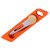 Mini Knife Gear Push Keyring Box Cutter Small Cutter Retractable Package Box Letter OpenerOrange