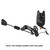 Lixada Fishing Swinger Set Carp Fishing Bite Indicator Swinger Digital Fishing Alarm LED Bite Indicator Illuminated Swinger Fishing Tackle