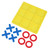 Children Puzzle Funny Early Education Safety Interaction Board Games Play Toys Setyellow board