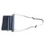 Women Men Shoulder Bag Large Capacity Leisure Single Strap Shoulder Bag for Cell Phone Keys Power Bank Blue