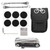 Bike Tyre Repair Kit Portable Bag Tire Lever 11 in 1 Multifunction Bicycle Tool Bag