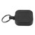 Retractable Keychain Black Plastic Wire Rope High Resilience Portable Keychain for Anti Lost