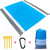 Outdoor Mat Camping Waterproof Sand Proof Beach Blanket Portable Foldable Polyester Picnic Mat 140cm/210cm 4 Colous