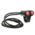 Waterproof Motorcycle Handlebar Double Control Switch Aluminum Alloy Handlebar Headlight Spotlight On Off Switch with Indicator Light