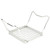 Stainless Steel Outdoor Barbecue Stove Folding Grill BBQ Camping Burning Firewood Stove