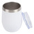12oz 304 Stainless Steel Eggshell Cup U Shape Insulation Wine Cup Big Belly Eggshell Cup White 12oz