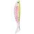 2Pcs/Lot New Vivid Artificial Soft Lures False Fishing Bait Accessory(Pink Yellow)