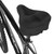 Bike Bicycle Silica Gel Pad Cushion Cover Mountain Bike Saddle Cover with Notch Riding EquipmentBlack