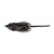 Artificial Bait Mouse Shape Soft Fishing Lures Dual Hooks Tackle Accessory (Dark Grey)