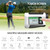 Golf Rangefinder with LCD Touch Screen 6X Magnification 600M / 800M USB Rechargeable Range Finder Distance Meter with Speaker Slope Function Flag Locking Vibration