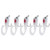 Ice Fishing Artificial Simulation Long Shot Winter Lure Bait Fishing Tackle with Hook2#
