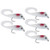 Ice Fishing Artificial Simulation Long Shot Winter Lure Bait Fishing Tackle with Hook2#