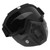 Motocross Dirt Bike Goggles with Half Face Shield ATV Glasses Skiing Goggles Anti Skid Black