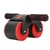 Aabdominal Wheel with Triangular Bracing Sport Fitness Wheel for Home Gym Fitness Equipment Red