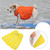 EVA Anti slip Stomp Pad with Squarea Hole for Surfboard Shortboard Longboard Skimboard(yellow)