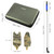Fishing Bite Alarms Chain Alert Swinger Set Digital Fishing Alarm Kit LED Alarm Indicator Alert Fishing Swinger Fishing Tackle with Zippered Box