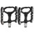 Wheelup Bicycle Pedals Carbon Fiber Aluminum Alloy Bearing Platform AntiSlip Mountain Bike Cycling