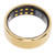 Smart Health Ring Lightweight Sleep Monitoring Step Counting Fitness Health Tracker Ring Golden US 8 60mm