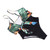 One Piece Swimsuit High Waist Strengthen Stitching Show Charming Curves Beach Bathing Suit for Girls Women Floral Pattern M