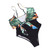 One Piece Swimsuit High Waist Strengthen Stitching Show Charming Curves Beach Bathing Suit for Girls Women Floral Pattern M