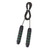 Weight Jump Rope Calories Burning Sponge Handle Prevent Tangling Fitness Training Rope 406g Black Green