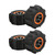 4pcs RC Beach Tires Multifunction Waterproof Rubber RC Car Wheel for 1/12 1/10 RC Cars