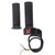 1Pair 3 Speed Control Throttle Hand Grips for Electric Bikes with Forward and Reverse Gear