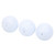 3Pcs Rubber Golf Balls Driving Range Training Balls Golf Club Auxiliary Accessories
