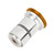 Aluminum Alloy Stem Headset Top Cap Bike Fork Expander Bung 1/1.25inch (Golden)