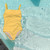 Women One Piece Swimsuit Female Backless Bikini Bodysuit for Swimming Hot Spring Beach Yellow M
