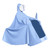 Electric Battery Bike Raincoat Bicycle Rain Poncho Long Full Body Reusable Rain Poncho 4X Mirror Cover Type Blue
