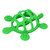 Baby Teething Toy Food Grade Silicone Anti Lost Adjustable Buckle Teething Bracelet Tortoise Shape Hand Teether Toy Light Green