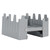 Folding Pocket Stove Camping Emergency Stove Ultralight Galvanized Sheet for Outdoor Activities