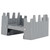 Folding Pocket Stove Camping Emergency Stove Ultralight Galvanized Sheet for Outdoor Activities