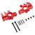 1 Pair RC Car Steering Cup High Strength Wear Resistance Aluminum Alloy Steering Cup for Axial RBX10 for 1/10 RC CarRed