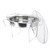 Round Barbecue Grill Stainless Steel Mini Foldable Round Hibachi Grill Eco Friendly Portable Charcoal Grill with Grilling Mesh