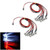 RC LED Light RC Car Light 16 Lights Replacement for 1/10 1/8 HSP Redcat RC4WD  Axial SCX10 D90 HPI RC Car