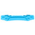 Metal Upgrade Steering Cup Parts Aluminum Alloy Front Rear Shock Absorber Steering Rod for Tamiya 1/10 RC CarBlue