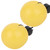 2PCS Silicone Hand Grip Balls for Reduce Pressure Wrist Exercise Massage Recovery ToolsYellow 15  Degrees