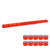 Reflective Arm Band Silicon Steel Slap Armband Bracelet Bands for Clothing Sports RidingOrange