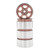 Aluminum Alloy Wheel Rim Beadlock 1.9in Wheel Rims Hub 4pcs Replacement for 1/10 TRX4 Axial SCX10 90046 SCX10 III AXI03007 AXI03003 RC Car