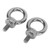 1 Pair Stainless Steel Kayak Track Mount Tie Down Eyelet Rail For Kayak Canoe Boat Bungee Cord Ropes