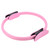 4 Colors Dual Grip Yoga Pilates Ring Resistance Circle for Thighs and Legs Fitness Pink