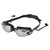 Waterproof Anti Fog Swimming Goggles Electroplating AntiUV Glasses with Earplug for Adult(Black )