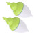 2pcs Plastic LED Fishing Float Bobber Electronic Induction for Night Fishing Tackle Kit 28127-C50
