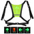 Reflective Cycling Vest with Rechargeable LED Direction Indicator Remote Control for Men Women Outdoor Night Running Cycling Jogging